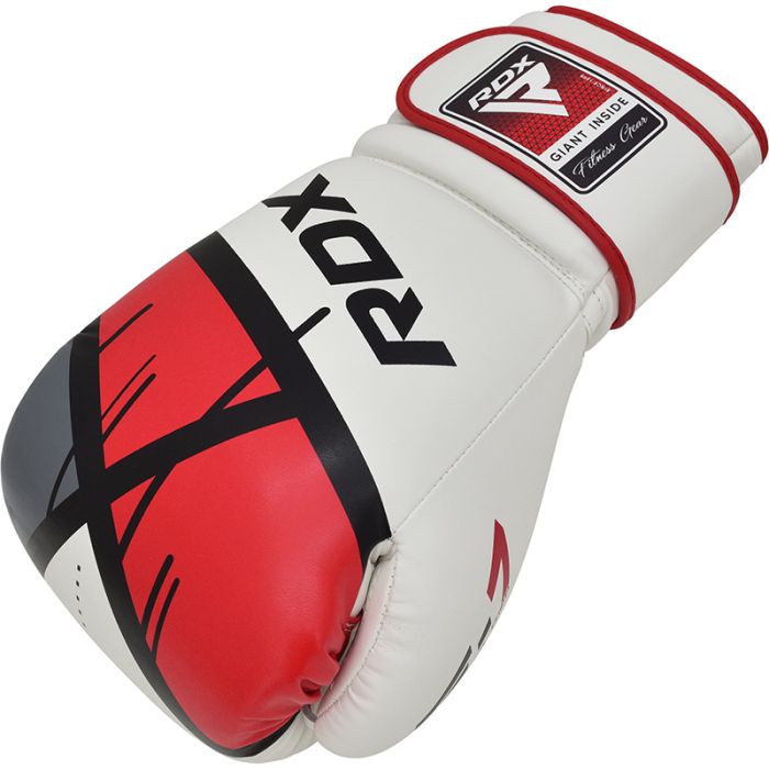 EGO F7 BOKS ELDİVENİ - RDX - BEYAZ/KIRMIZI - 16 OZ