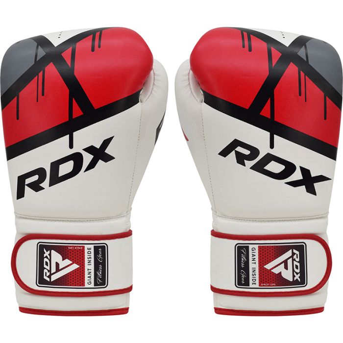 EGO F7 BOKS ELDİVENİ - RDX - BEYAZ/KIRMIZI - 16 OZ