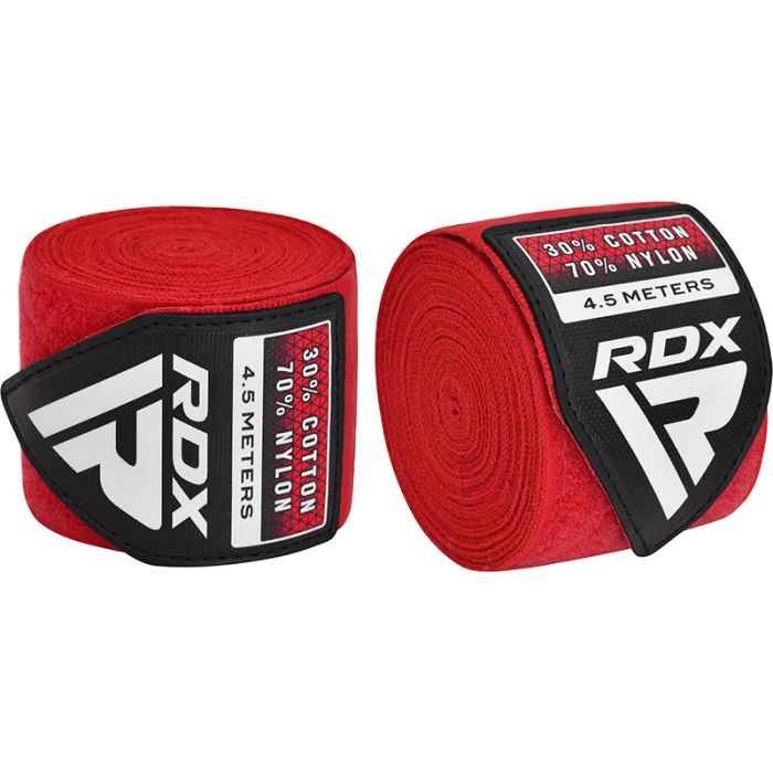RDX Plus Boks El Bandaji Kirmizi Profesyonel Bilek ve El Destek