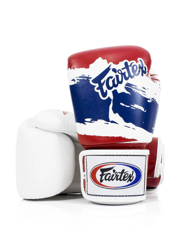 Fairtex BGV1 Thai Pride Boks Eldiveni Gerçek Deri Muay Thai ve Kick Boks Eldiveni